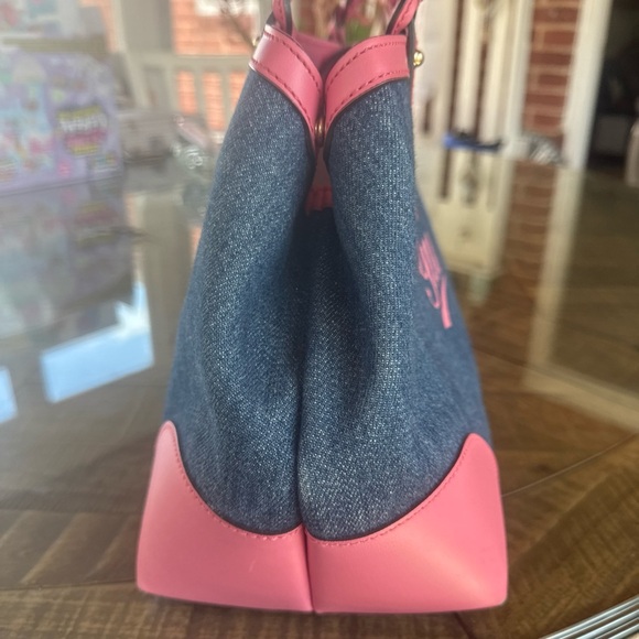 Gucci Denim and Pink Shoulder Bag - Picture 2 of 7